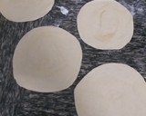 A picture of step 4 of Coconut Layered Chapati #ThemeChallenge#CoconutChapati Challenge.