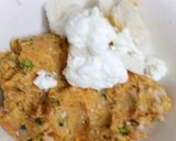 A picture of step 2 of Crispy Poha brown hush.