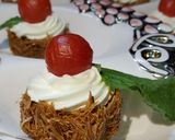 A picture of step 7 of Vermicelli cups with lemon curd cream #Foodies&Friends.