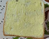 Foto langkah ke 5 dari resep Chocolate Cheese Almond Sandwich.