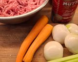 Ragu (sos boloński) krok przepisu 1 zdjęcie