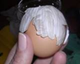 Egg dyeing using pantyhose recipe step 5 photo