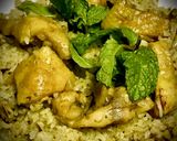 Hình bước làm 9 của món Cơm gà Pilaf (Malaysia)