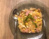 รูปขั้นตอนการทำที่ 3 ของ ข้าวผัดไข่และแฮม มื้อเก็บตัวอยู่บ้าน🥴 โควิท