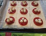 Foto del paso 5 de la receta: Hojaldre de chorizo y mozzarella