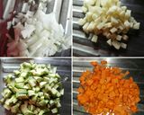 A picture of step 1 of Mixed Picadillo.