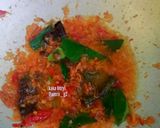 Foto langkah ke 2 dari resep Tumis Daun Singkong Bunga Pepaya.