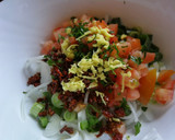 Foto del paso 6 de la receta: Ceviche de bacalao con tomate secos y cebolleta