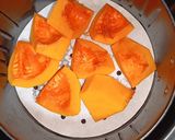 Foto del paso 1 de la receta: Magdalenas de calabaza y naranja