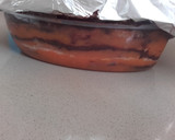 Foto del paso 3 de la receta: Tarta de calabaza o zanahoria con telarañas de chocolate