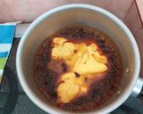 Foto langkah ke 1 dari resep Bolu Karamel Kukus (Sarang Semut🍯🐜).