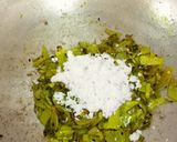 A picture of step 3 of Bottle gourd peels fry.