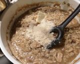 A picture of step 6 of Porcini Mushroom Risotto.