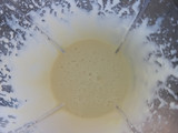 Budín de manzana merengado