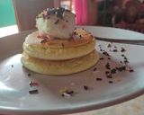 Foto langkah ke 6 dari resep Souffle Pancake.