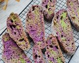 Foto langkah ke 24 dari resep Green Tea Taro Sourdough Bread.
