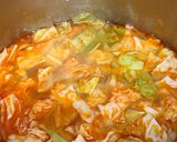 Foto del paso 5 de la receta: Garbanzos cocidos con repollo y chorizo