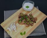 A picture of step 4 of Bihari Kabab.
