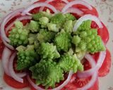 Foto del paso 6 de la receta: Ensalada de romanesco con salmón ahumado