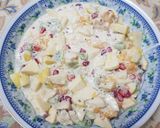 A picture of step 2 of Creamy fruit salad.