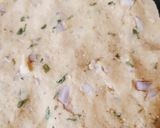 A picture of step 3 of Missi roti.