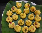 A picture of step 9 of Rasmalai modak (anant chaturdashi special).