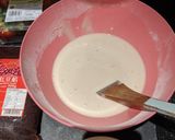 A picture of step 3 of Strawberry MOCHI 🍓.