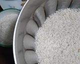 A picture of step 1 of Samak Rice Kheer.