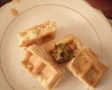 A picture of step 6 of Belgian waffles # breakfast delight.
