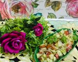 A picture of step 3 of Kitchen garden salad.