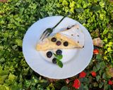 Pudingos áfonyás pite recept fázis 5 fotója