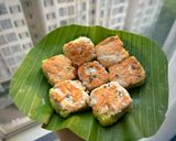 Hình bước làm 3 của món Chả Cá Thác Lác Ép Xôi Chiên