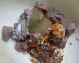 A picture of step 6 of Chatkara chili boti.