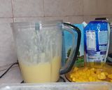 Foto langkah ke 5 dari resep Es Susu Mangga Jelly Kelapa.