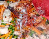A picture of step 3 of Stir Fry Spaghetti.