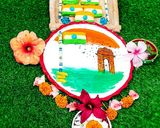 ইন্ডিয়ান ফ্ল্যাগ ক্যুকিজ (Indian flag cookies recipe in Bengali) রেসিপির ধাপ 11 ছবি