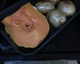 Foto del paso 3 de la receta: Patata y calabaza en papillote
