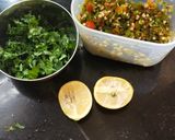 A picture of step 1 of Salsa Friska.
