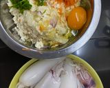 Foto langkah ke 2 dari resep Gulai Cumi Isi.