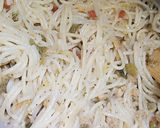 A picture of step 4 of Mince Chowmein.