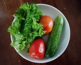 Hình bước làm 1 của món SALAD MỰC - Kaisen sarada