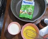 Foto langkah ke 3 dari resep Matcha Flan Cake.