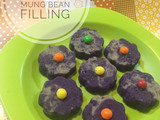 Purple sweet potato with Mung bean filling ala Mommy Nickie