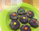 Foto langkah ke 3 dari resep Purple sweet potato with Mung bean filling ala Mommy Nickie.