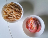 Foto del paso 1 de la receta: Ensalada de pasta integral y pepino