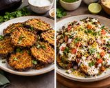 ক্রিসপি বেগুনের চিজি চাট (Crispy Brinjal cheesy chaat recipe) রেসিপি ধাপ - 4 ছবি