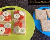 A picture of step 5 of Tomato Cucumber Sandwich.