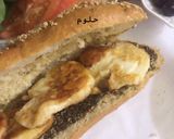 صورة لخطوة 4 من وصفة سندويش الحلوم اللذيذ 😋