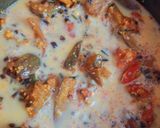 A picture of step 5 of Mogri and Eggplant Curry.