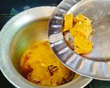 A picture of step 7 of Gatte ki sabji (Besan ke gatte / Gram flour Curry).